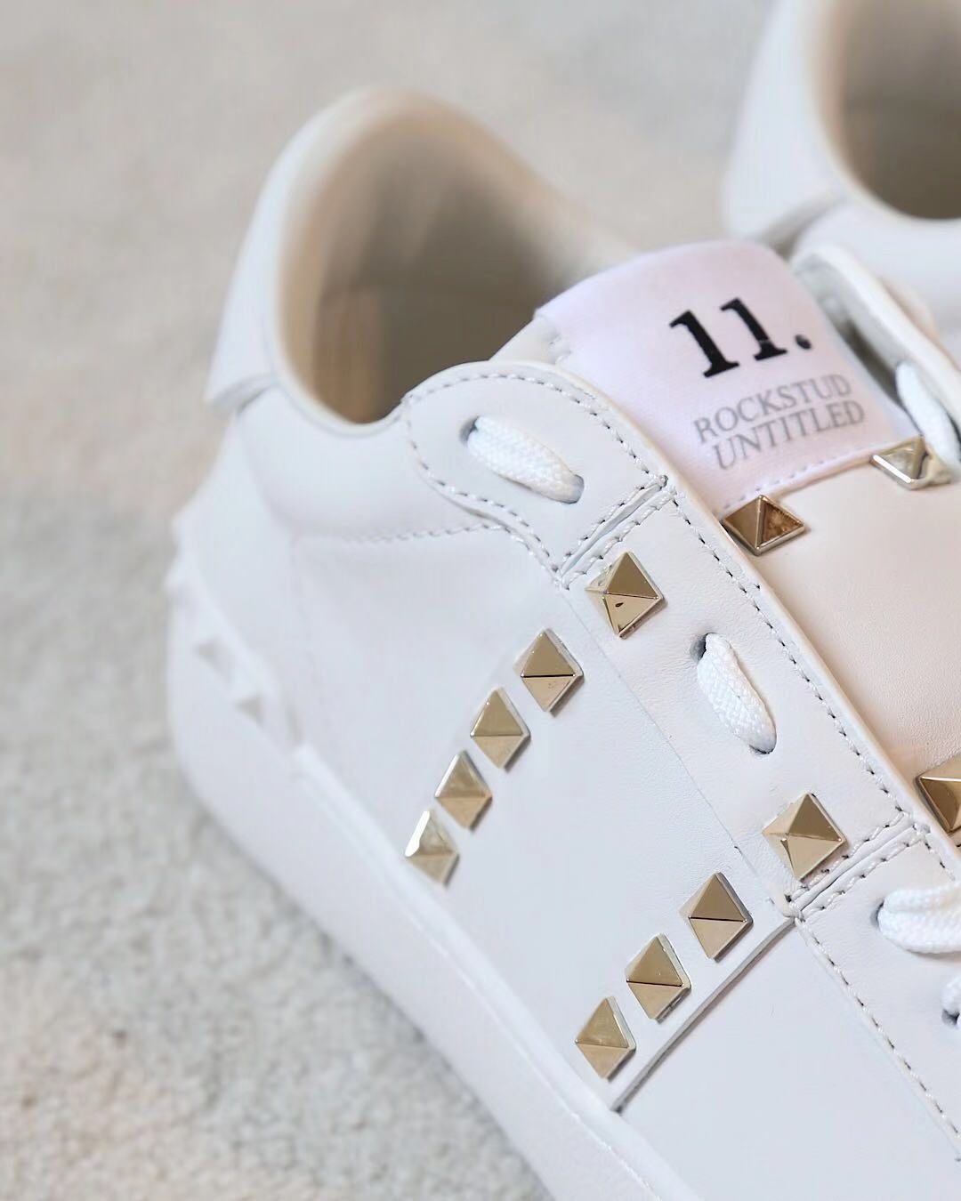rockstud untitled sneaker valentino